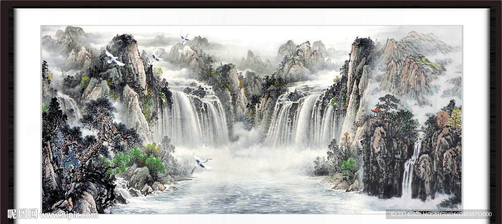 水墨国画
