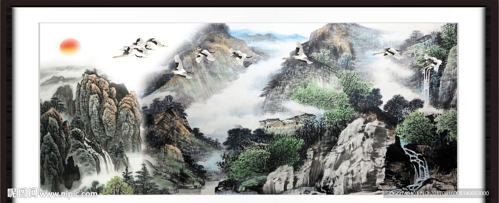 水墨国画