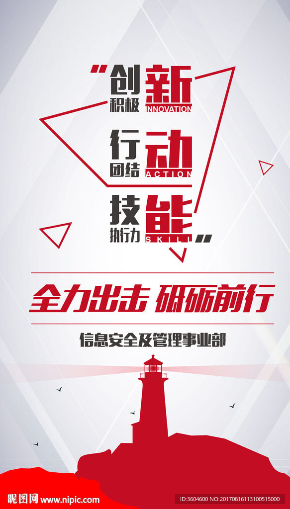 创新会议 易拉宝 海报