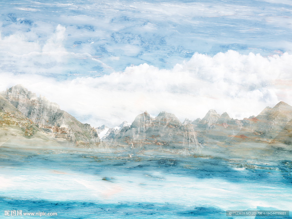 高清 石纹 背景墙 万古晴空