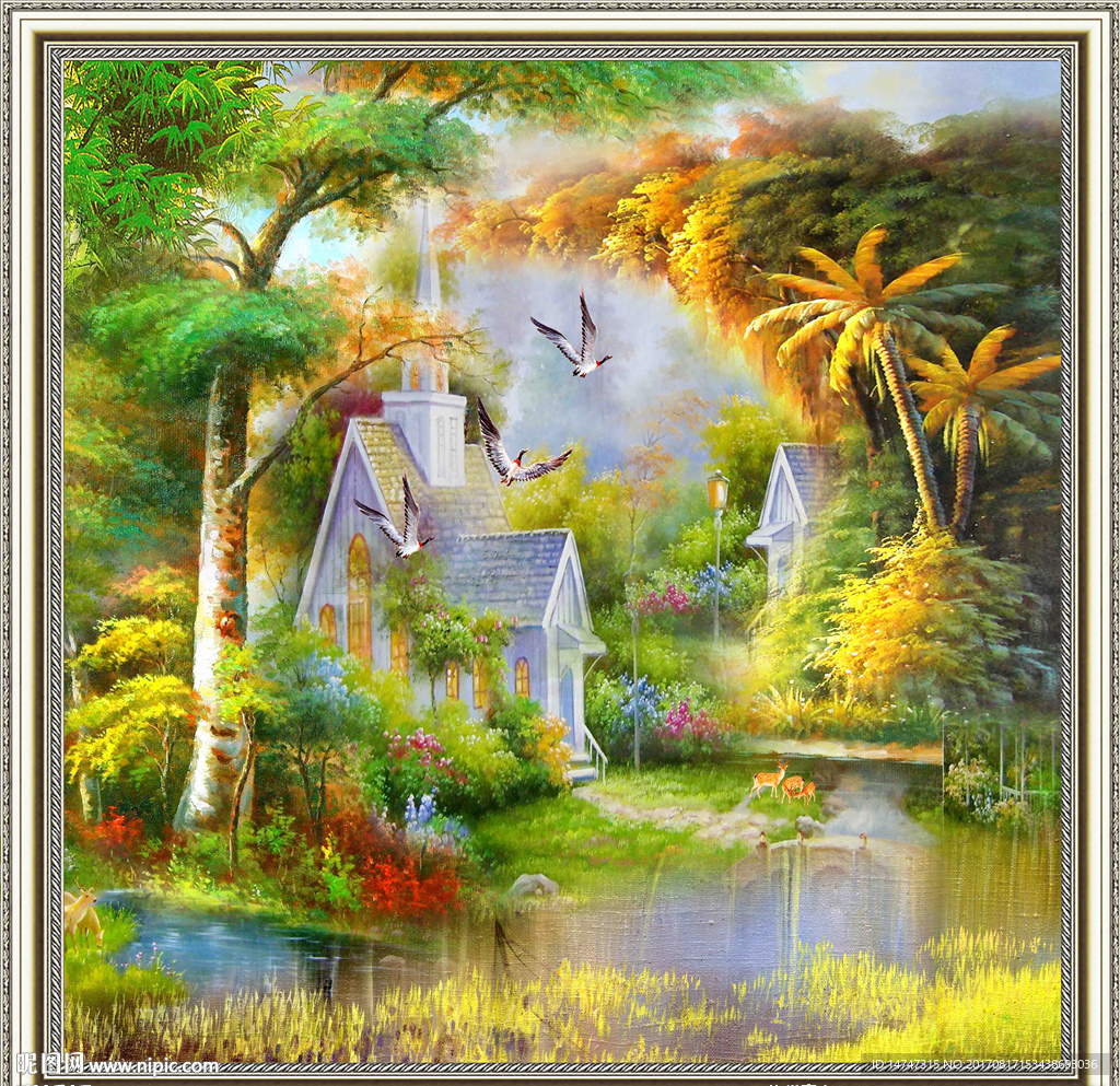 风景油画