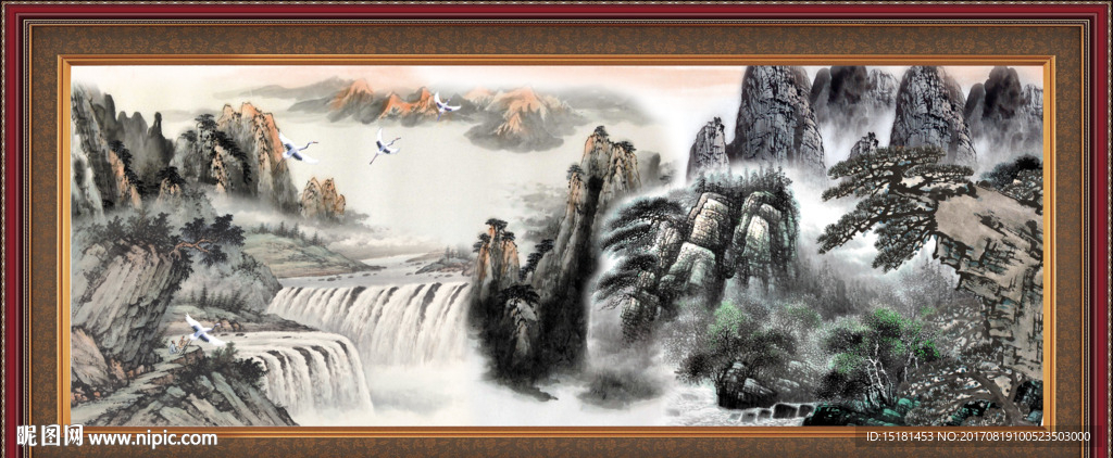 国画山水