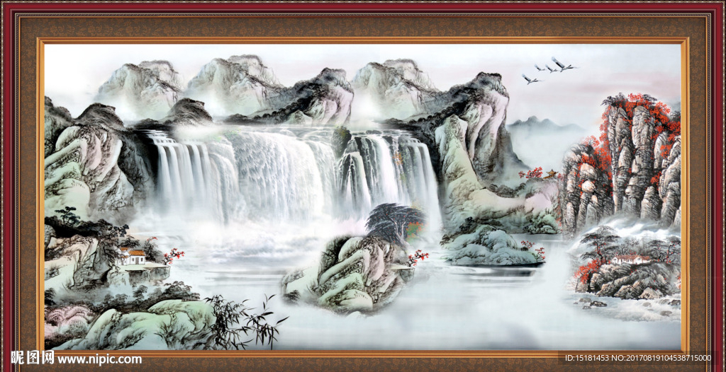 山水国画