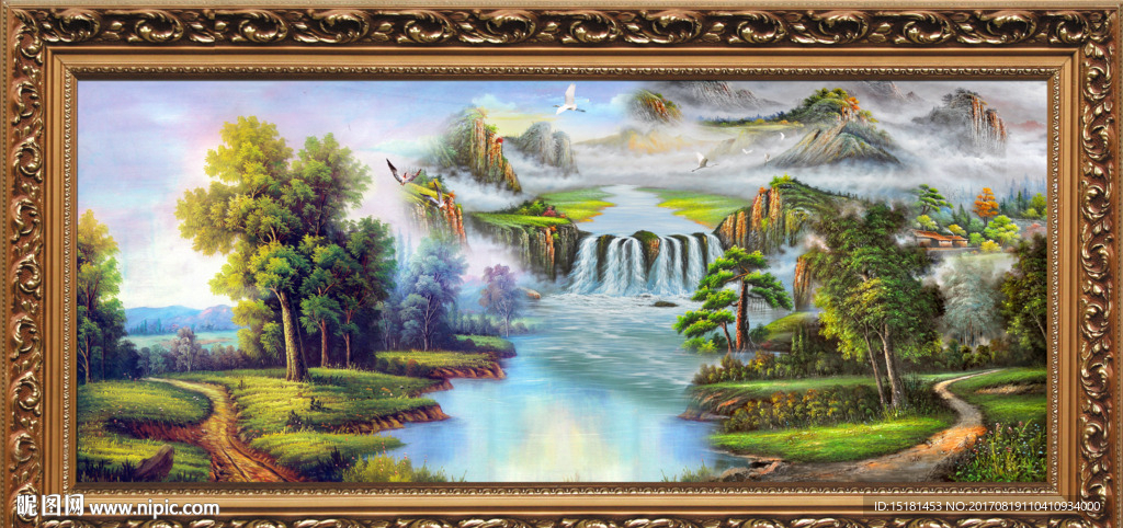 油画风景