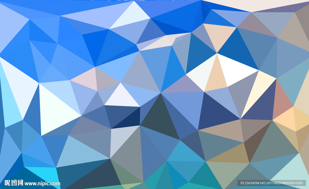 蓝色商务几何背景抽象纹理