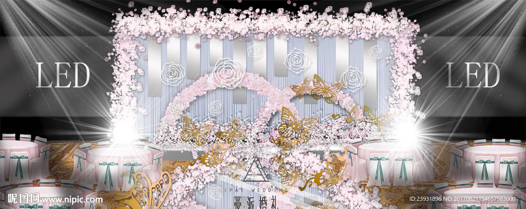 高级灰色婚礼