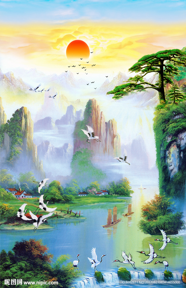 山水画