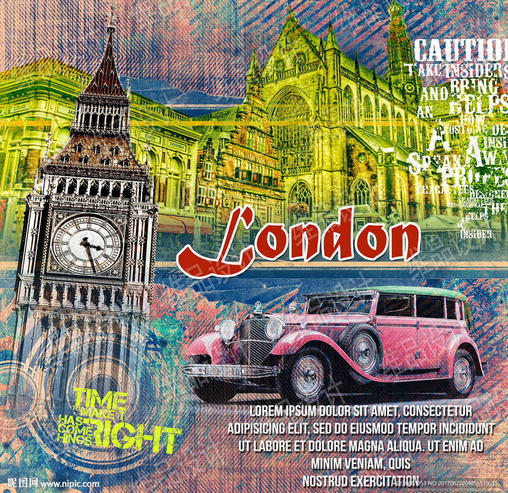 欧美风格装饰画