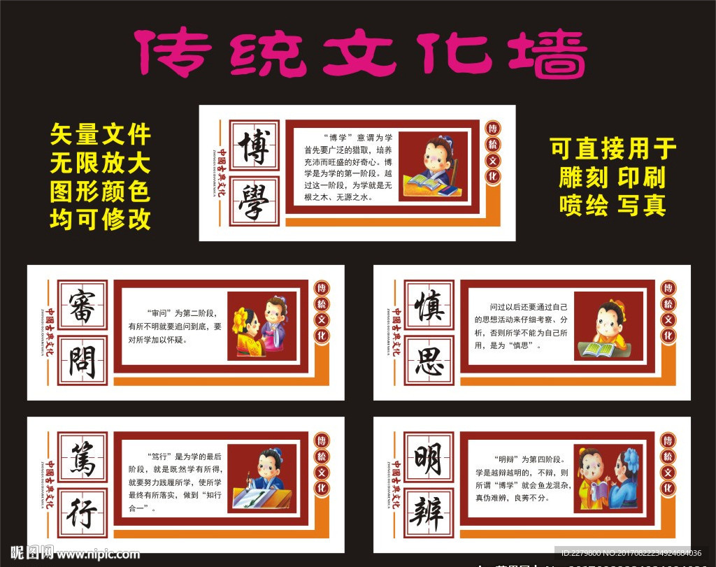 博学 审问 慎思 明辨 笃行