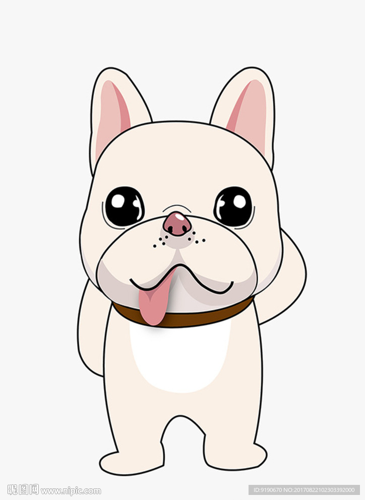 卡通宠物狗 矢量