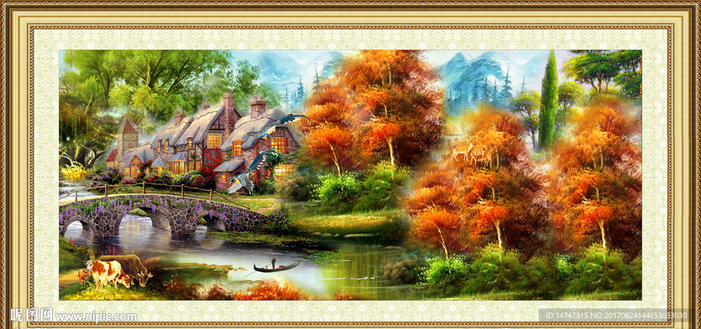 风景油画