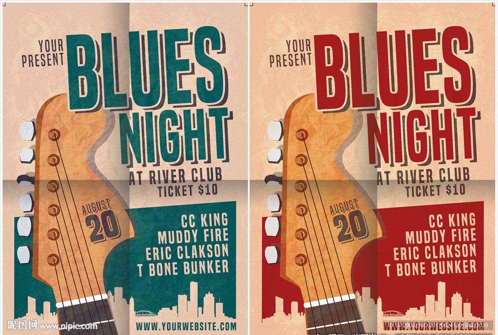 怀旧复古大提琴演奏会海报