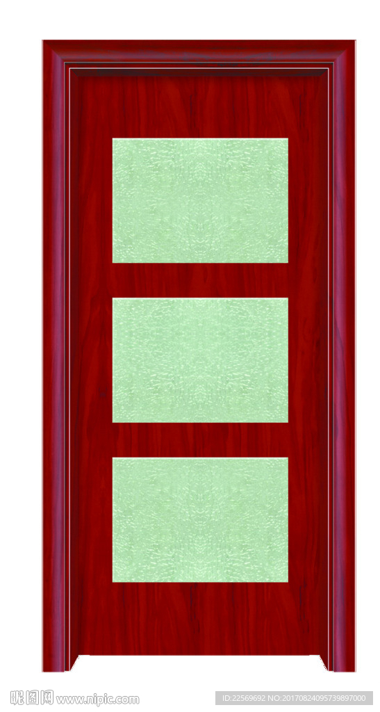 生态木玻璃门