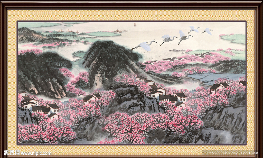 巨幅山水风景