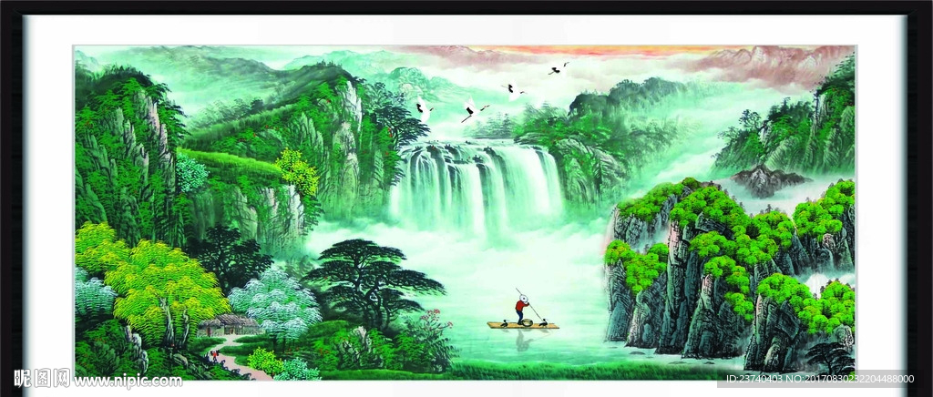 国画山水