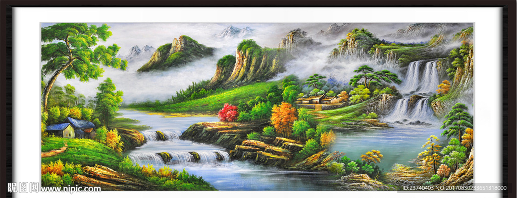 风景油画