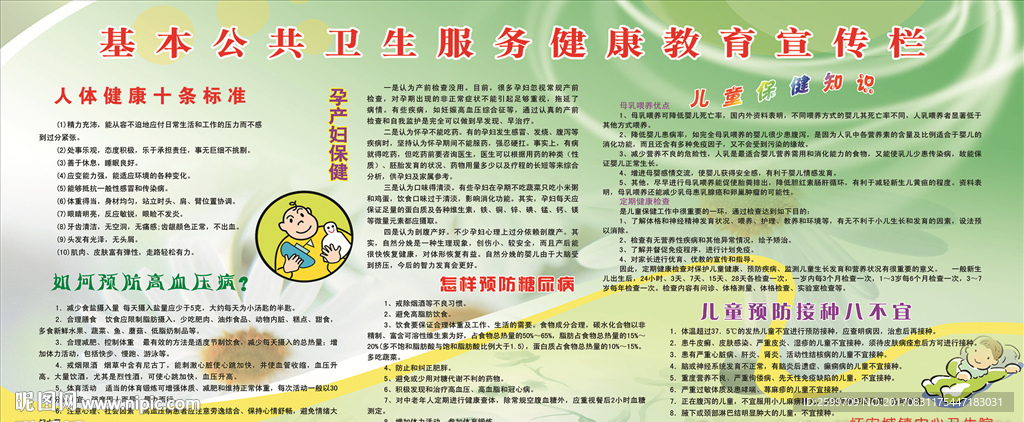 健康宣传栏