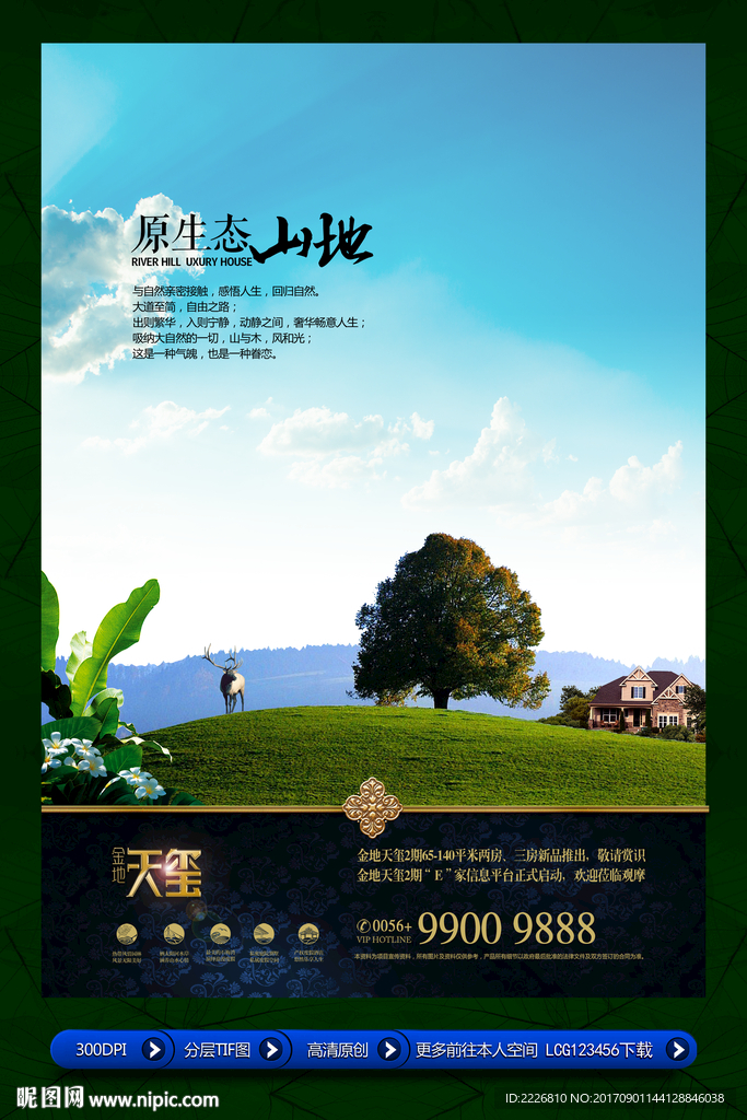 高端房地产广告