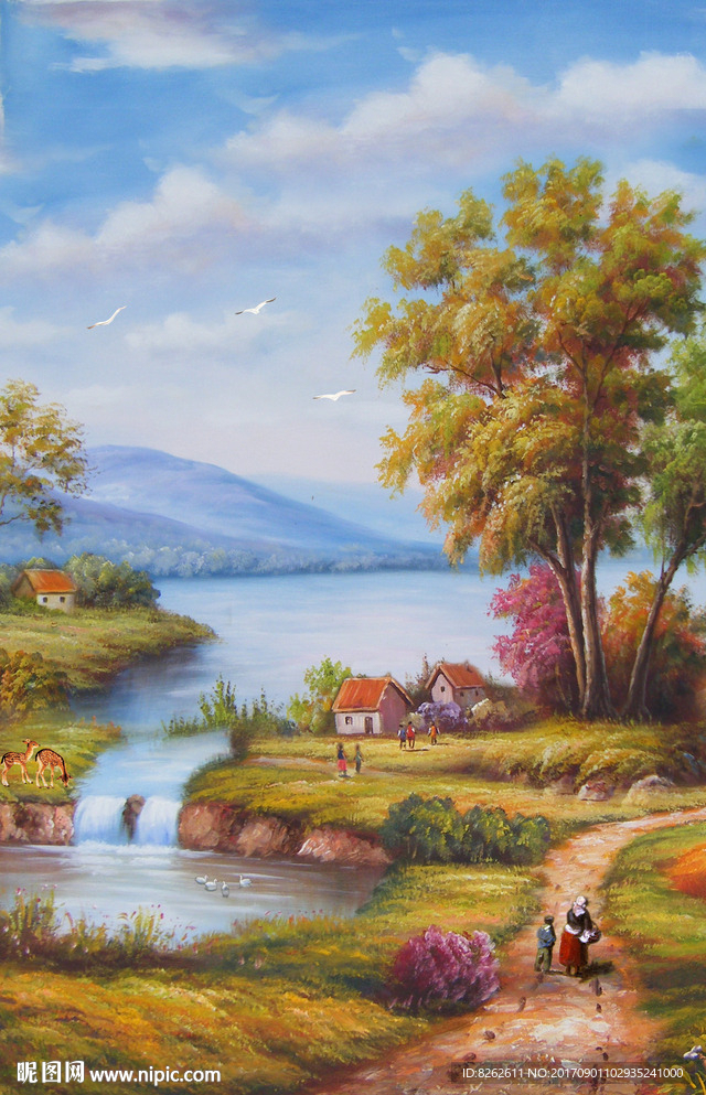 油画风景