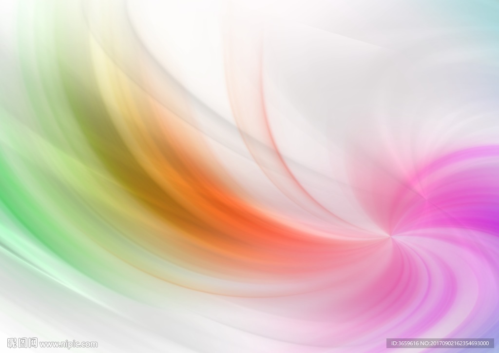 彩色漩涡背景