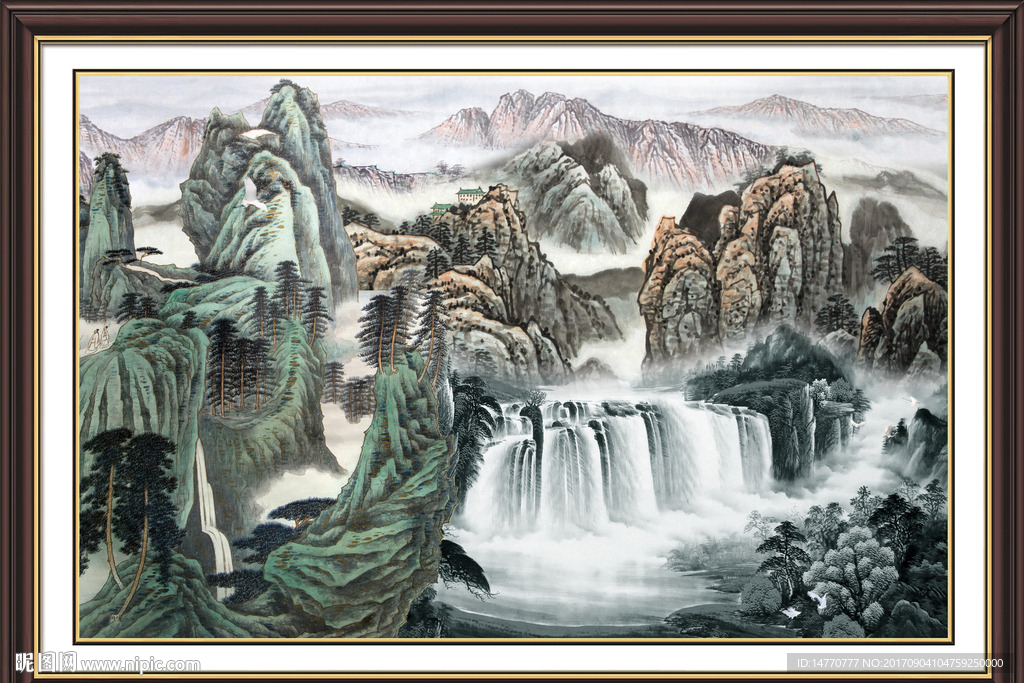 国画山水