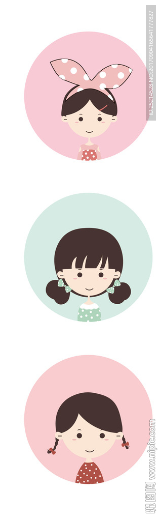 插画少女