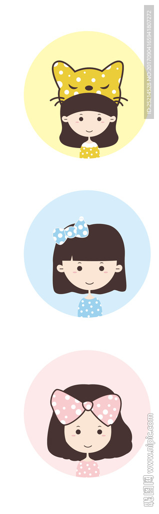插画少女