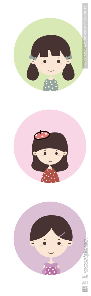 插画少女