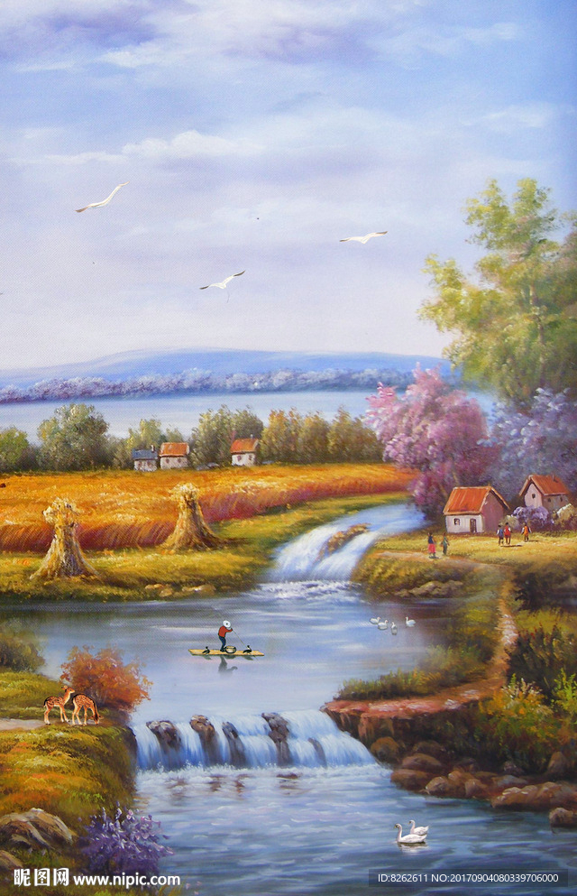 油画风景