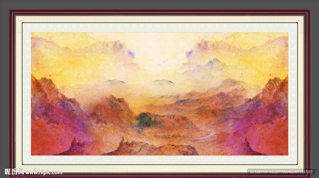 唯美油画