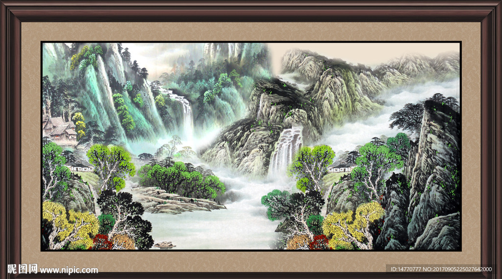 国画山水