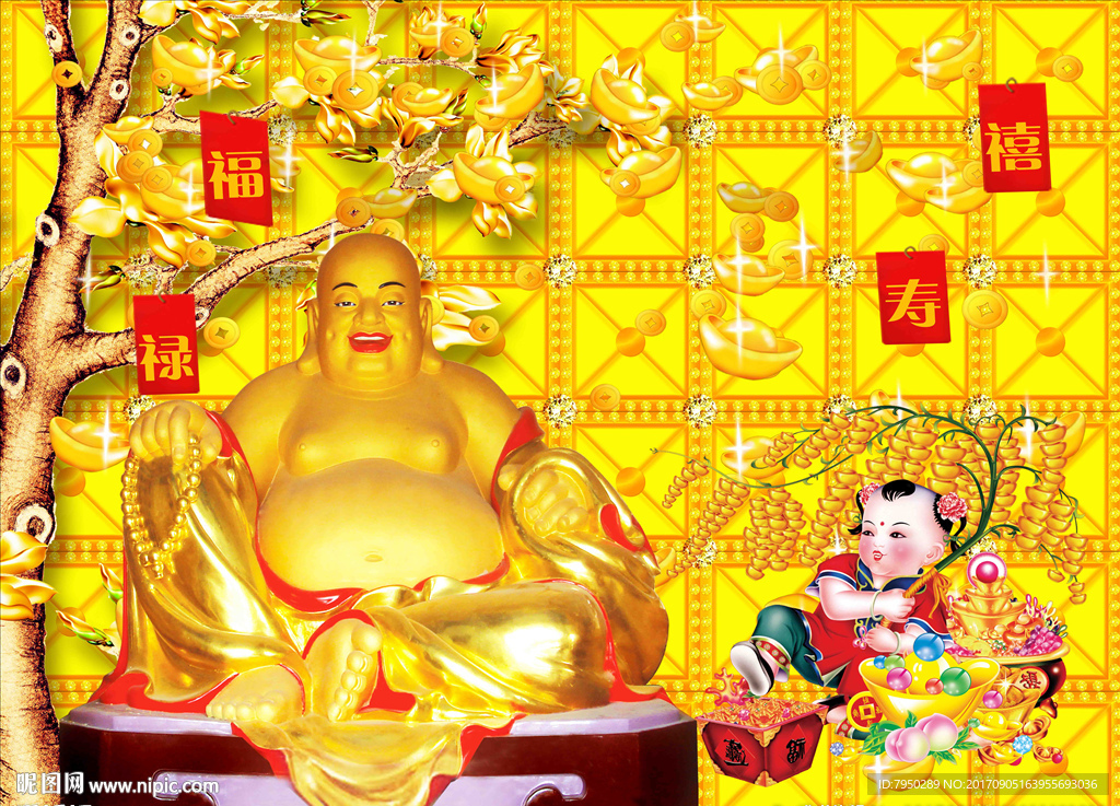 中式背景墙