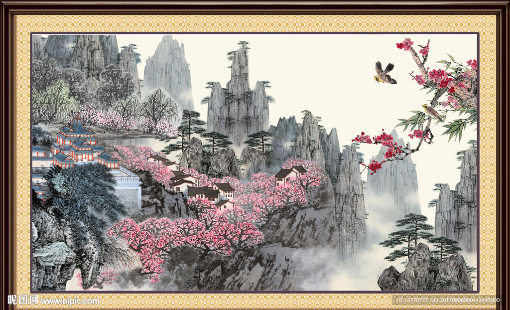 国画风景