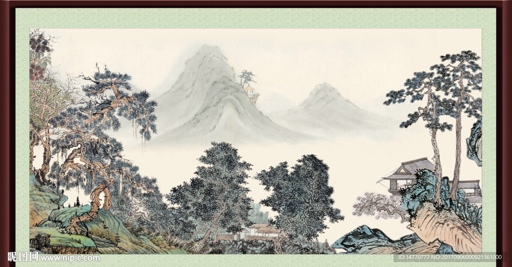 国画风景