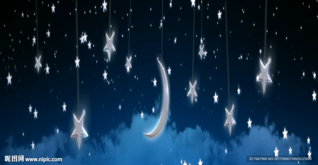 浪漫星星月亮