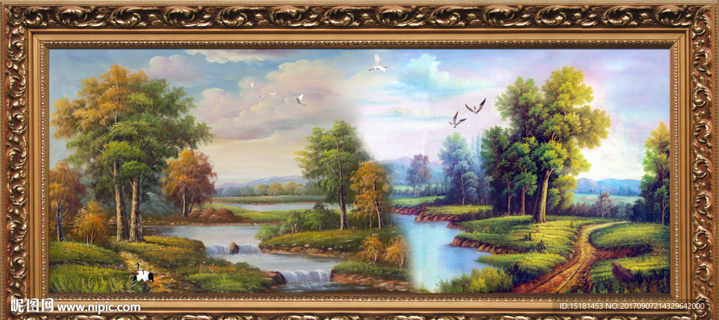风景油画