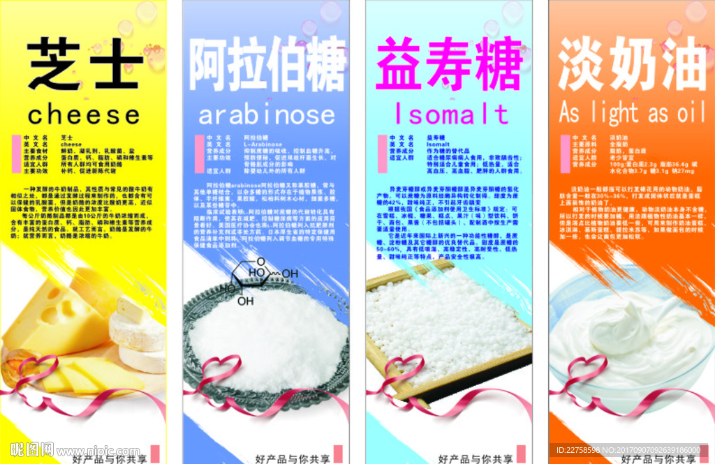蛋糕原料