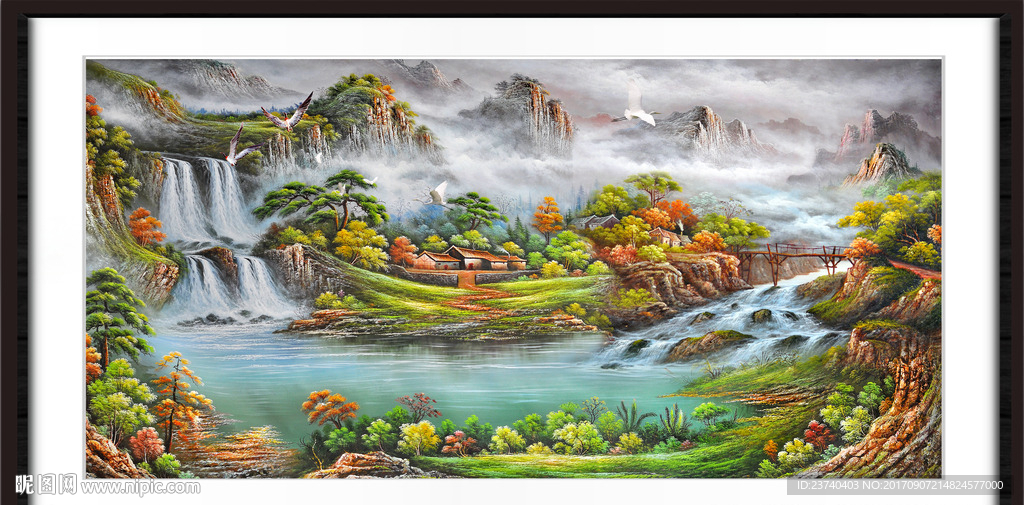 油画风景