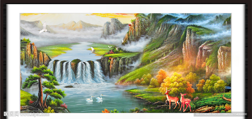 风景油画