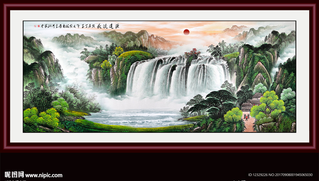 山水画