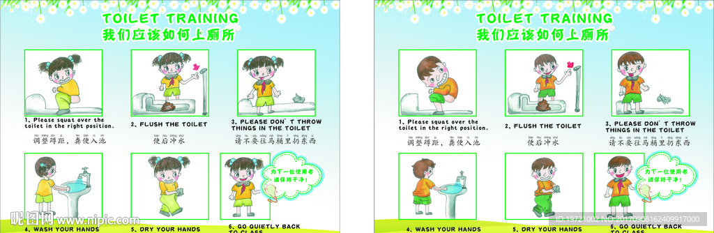 我们应该如何上厕所