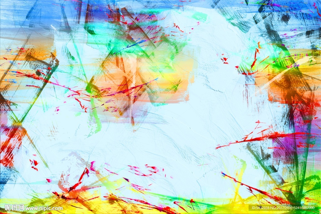 喷溅底纹