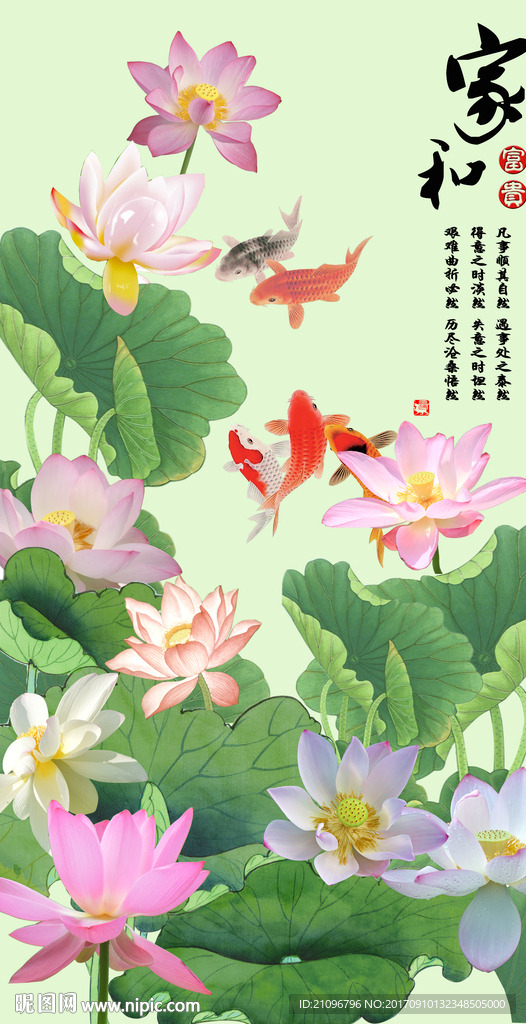 荷花玄关