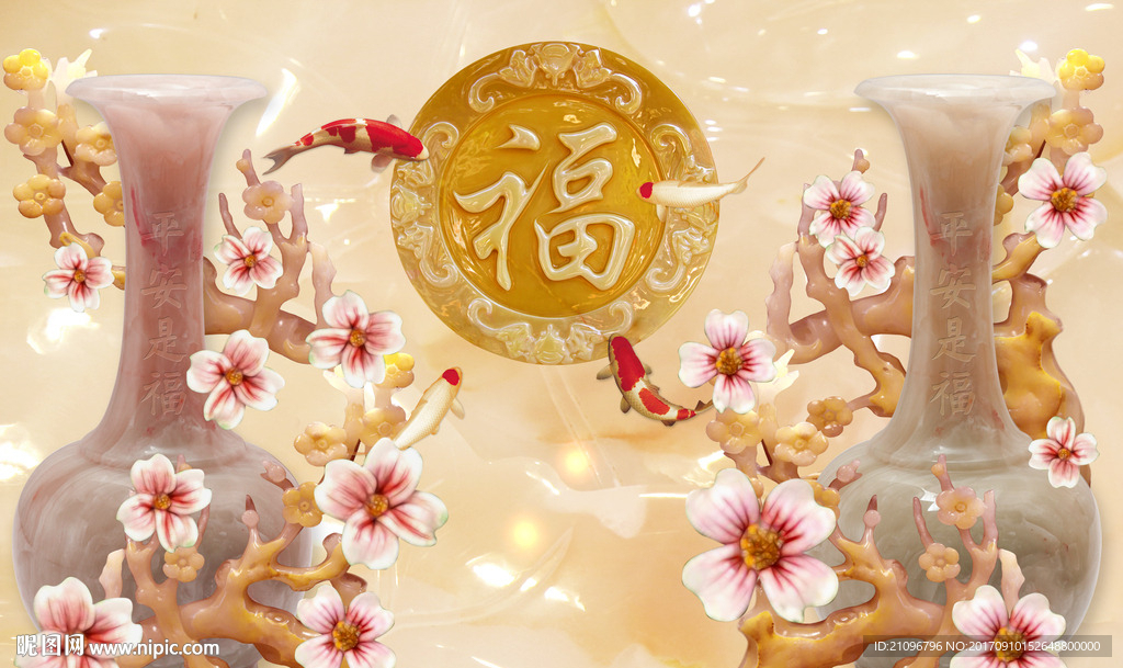 玉雕背景墙