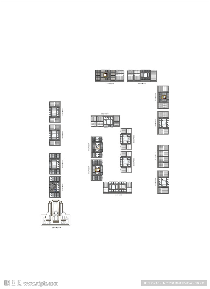 精品道具陈列（金属框隐藏盘款）