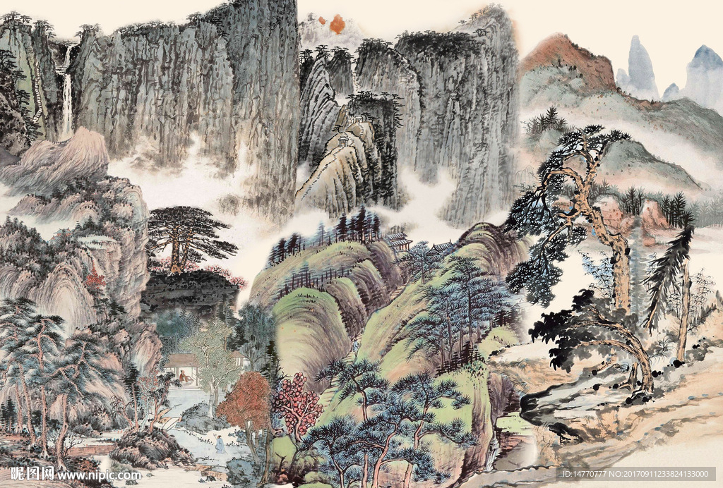 国画风景