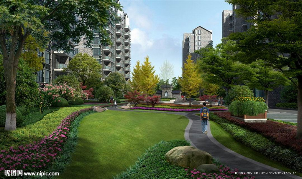 园林PSD效果图  景观设计