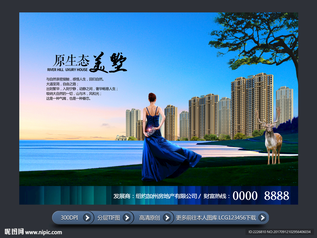 高端房地产广告