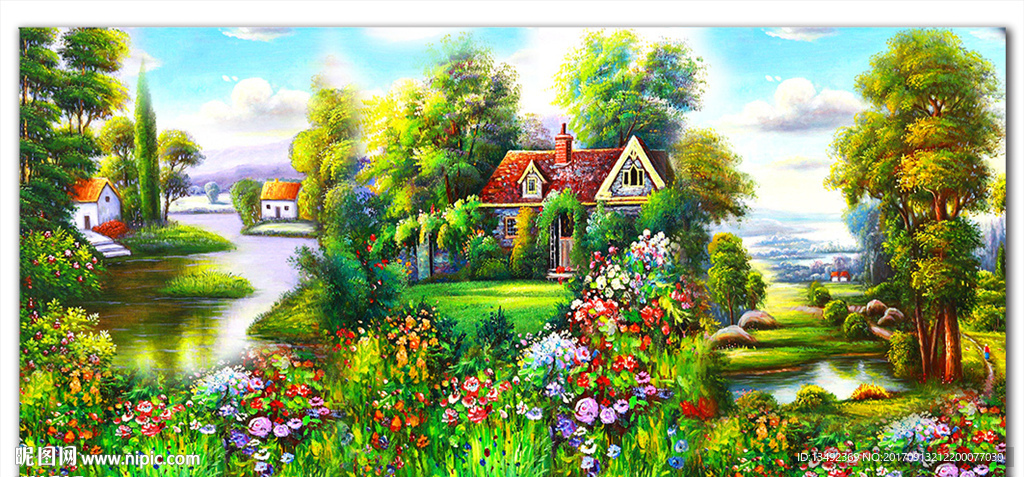 油画 风景