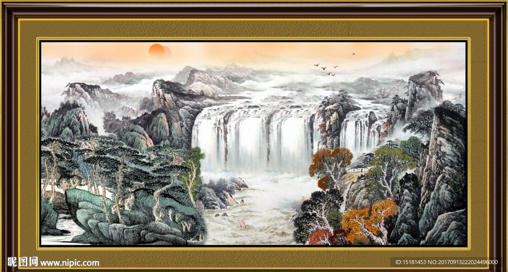 国画山水